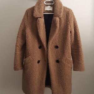Zara Teddy brown coat